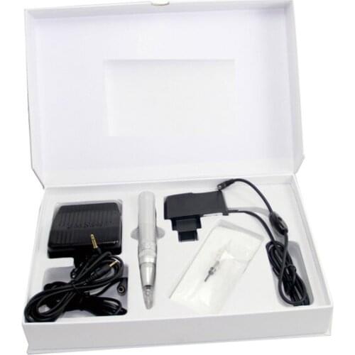 Permanent makeup eyebrow tattoo pen kit cosmetic mechine/gun kits digital piercing equipment kits