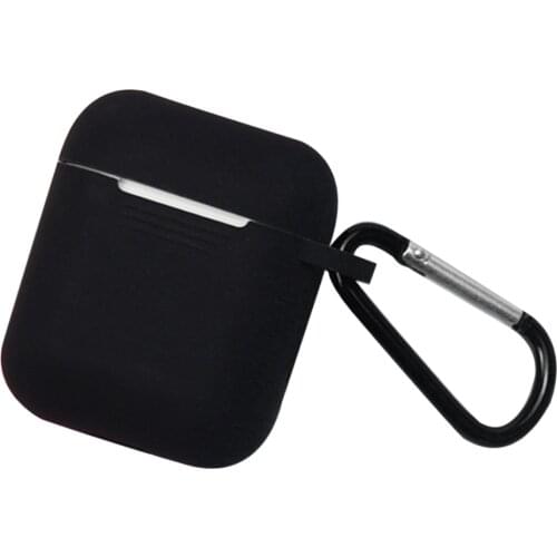 Full Protective Case Cover For Portable Silicone Skin with Keychain for Earphone Charging Case