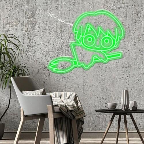 LED Neon Plaques Logo Signs Wall Sign Custom Lights for Home House Room Decor Motel Art Witch broom Logo Lighting Plate Sconce