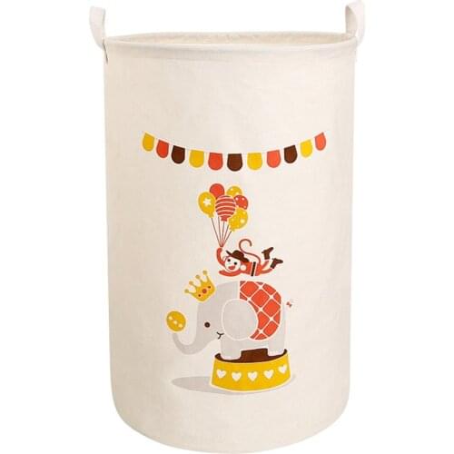 Explosion models eva thick double-layer dirty clothes cotton and linen folding water laundry basket