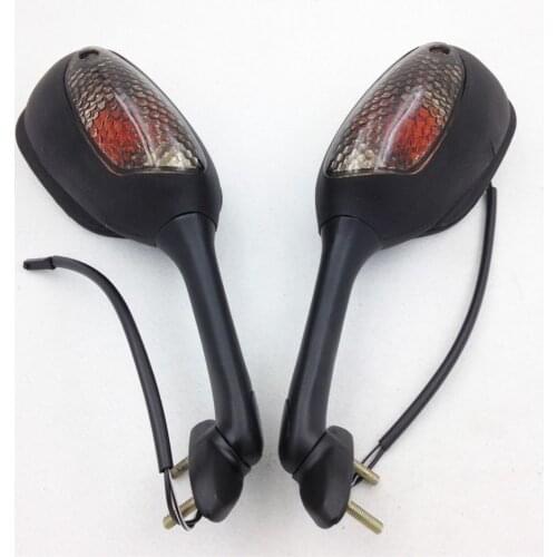 Motorcycle Rearview Mirror Send mirror With Turn Signal For Suzuki GSXR600 GSXR750 2006 2007 2008 2009 2010 GSXR1000 2005-2011