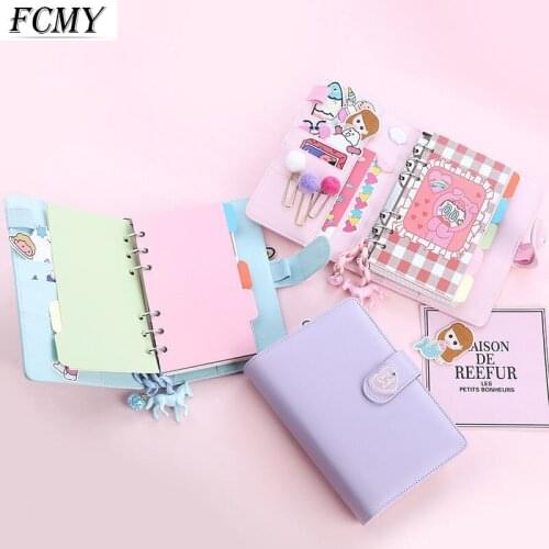 Journal Sketchbook Pocket Planner Girls Diary Cute Notepads Stationery Notebooks Journals School Office Supplie Sets