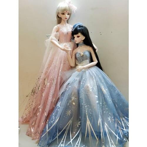 1/3 BJD Doll Joints Movable body doll DIY make up 62 cm Female Dolls with dress