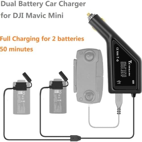 3IN1 Car Charger for DJI Mavic Mini Fast Multi Charger Battery Remote Control Charging Hub For DJI Mavic Mini Drone Accessories