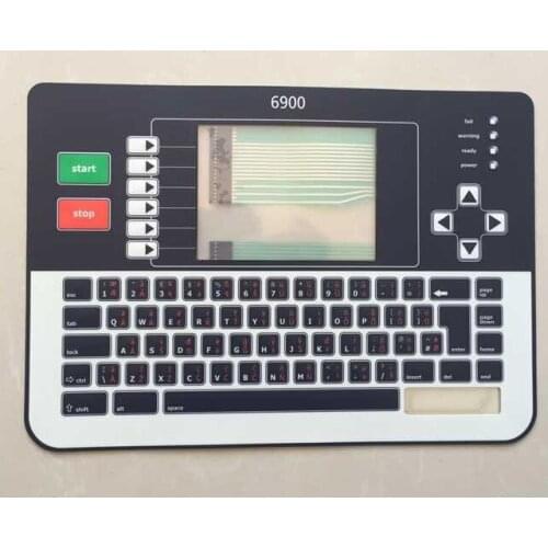 6900 keyboard membrane keypad for LINX 6900 inkjet printer parts INKJET KEYPAD