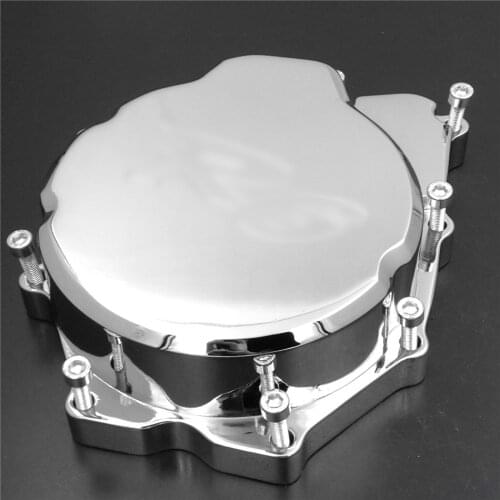 Aftermarket free shipping motorcycle accessories Motorcycle Engine Stator Cover For Yamaha YZF-R6 2006-2014 Chrome Left Log