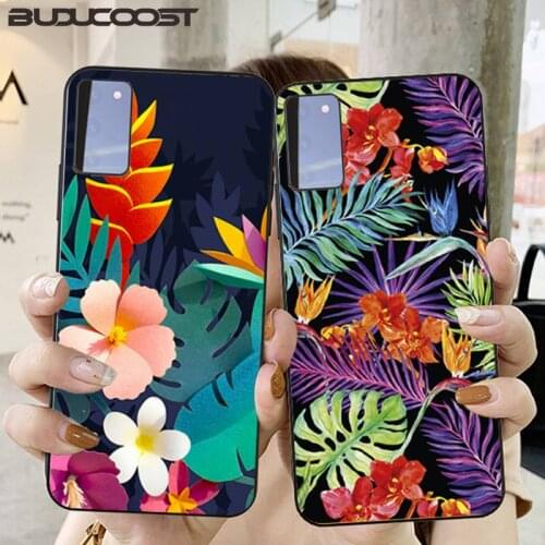 Rainbow leaves Phone Case for Samsung S6 S7 edge S8 S9 S20 S21 S30plus ultra S21/S30 S10-5G lite 2020 S10E