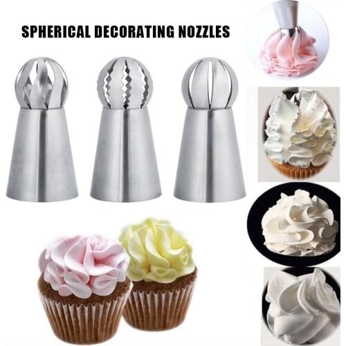 Stainless Steel Torch Decoration Nozzles Baking Tools Cream Home Cake Decorating Flowers