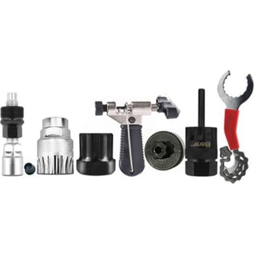 K1MB Bicycle Multitool Bike Tools Compact and Portable Repair Kit Road and Mountain Bike Repair Tools Waist Pack Set