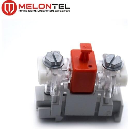 MT-3002 Drop Wire Module With GDT protector STB Module 1 Pair Type