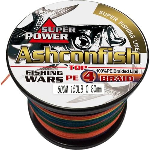 High quality 500M cords 150LB 0.8mm Rope Fishing Cord 4 Strands super strong Japan PE Multifilament Braided Fishing Line wires