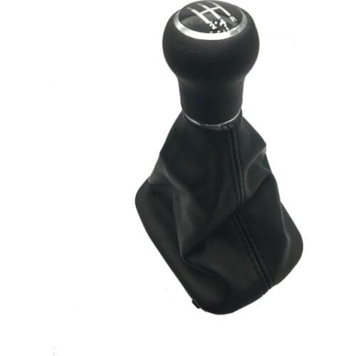 For AUDI A6 C5 1997 1998 1999 2000 2001 2002 2003 2004 2005 5 Gear 6 Speed Car Gear Shift Knob With Leather Boot