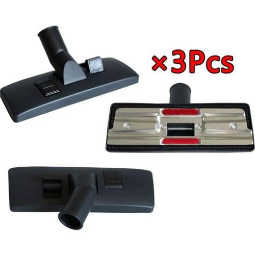 3Pcs Universal Vacuum Cleaner Floor Head Brush 32mm For Hoover Eureka Rainbow Kenmore Philips Replacement Compatible All 1.25 in