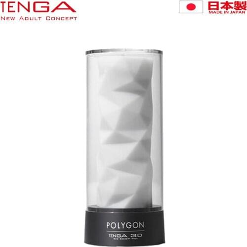 TENGA 3D Polygon Man Masturbation,soft Silicone Artificial Vagina Real Fake Pussy Male Masturbator Adult Sex Toys For Men