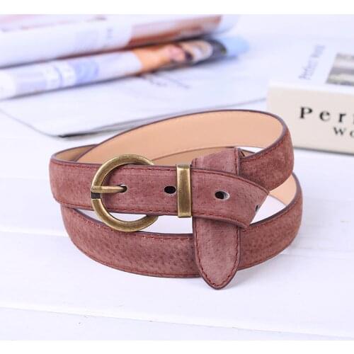 Waist art Women's Suede Belts
