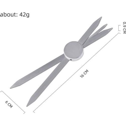 1PC Microblading Accessories Stainless Steel Eyebrow Ruler Compass for Permanent Makeup Measure Stencil Tool Tattoo Supplies