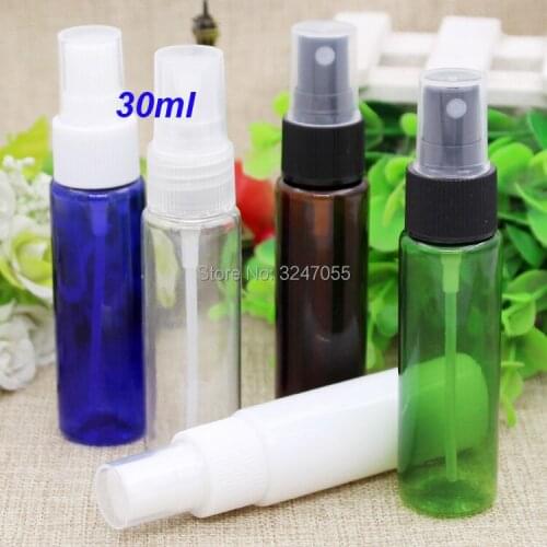 30ml Clear PET Plastic Cosmetic Toner Bottle, Portable Travel Perfume Spray Container, Beauty Makeup Cosmetic Liquid Package