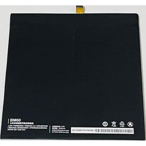 3.8V 6700mAh BM60 For Xiaomi Mi Pad Mi515 MiPad 1 A0101 Battery