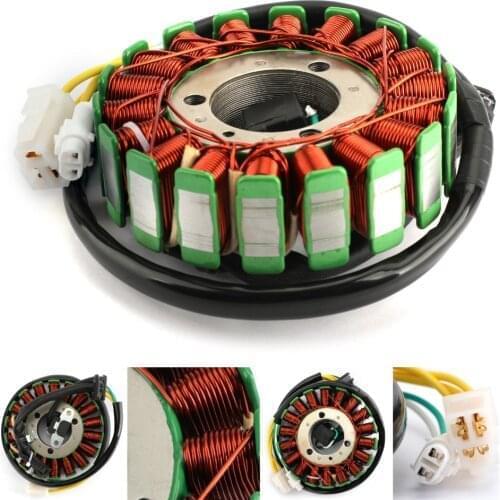 Areyourshop Motorcycle Generator Stator Magneto Coil 18 Poles For Suzuki SFV 650 SFV650 Gladius 2009-2015 32101-17G22-000 Motor