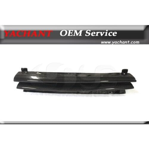 Car-Styling Auto Accessories Carbon Fiber Front Bumper Grill Fit For 1989-1994 S13 Silvia PS13 GTR Style Front Grille