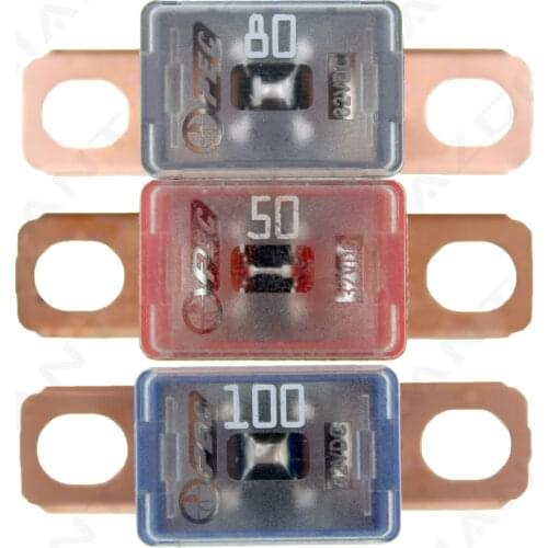 AZGIANT 1pc Car Battery Fuse 50A 80A 100A For Honda Fit Old Odyssey Old CRV Old Accord