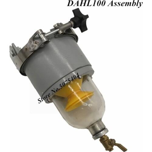 Brand Fuel Filter DAHL100 Assembly Universal for Boats and Ships Set of Fuel Water Separator Replacement Diesel Engine