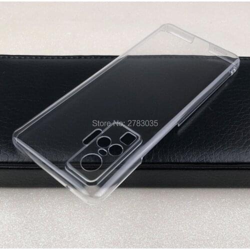 For vivo X51 5G 6.56" Glossy Snap Phone Case Crystal Invisible Hard PC Full Cover Clear Camera Protect Back Shell