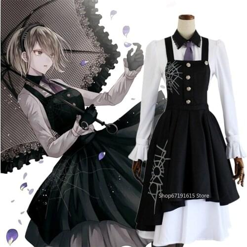 Anime Danganronpa V3 Tojo Kirumi Cosplay Costume Japanese Game Suit Outfit Halloween Party Cosplay Uniform Christmas Gift