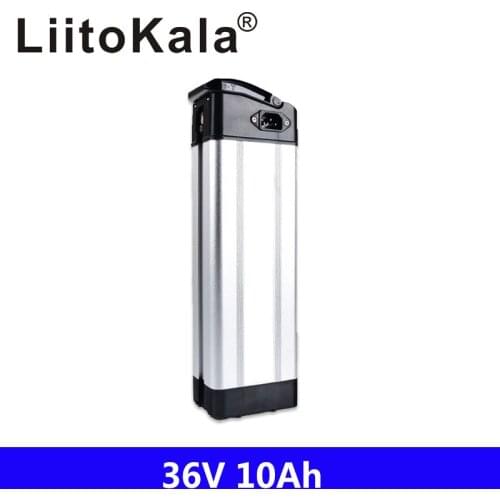 LiitoKala 36V 500W battery 36v 10ah electric bike battery 36V 10AH Lithium battery for bafang/8fun 350w 500w motor