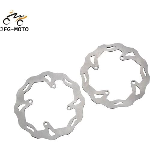Motorcycle Front And Rear Brake Discs Rotors For SUZUKI RMZ250 RMZ 250 2007-2018 RMZ450 RMZ 450 2005-2017 RMX450Z 2010-2017
