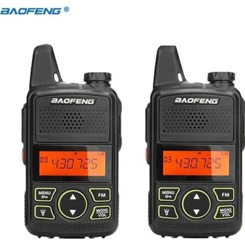 2pcs baofeng bf-1 ham radio MINI walkie talkie transceiver communicador two way radio baofeng T1 FM Handheld Transceiver