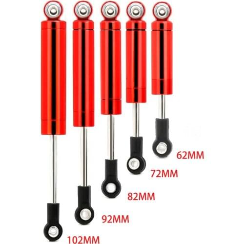 Built-in Spring 62/72/82/92/102mm Shock Absorber For 1/10 RC Crawler Drift Truck off-road car Axial SCX10 90046 TRX-4 MST Redcat