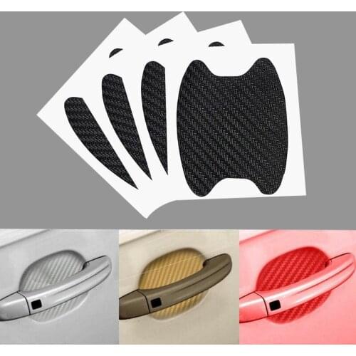 Car Handle Protection Film Universal Invisible Car Carbon Fiber Door Handle Sticker Scratches Resistant Sticker Car Styling