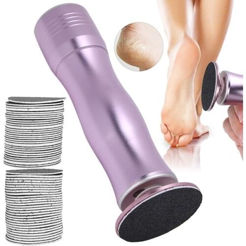 1Pcs Portable USB Rechargeable Electric Foot Callus Remover Exfoliate Dead Skin Removal Foot Grinder File Clean Foot Care Tools
