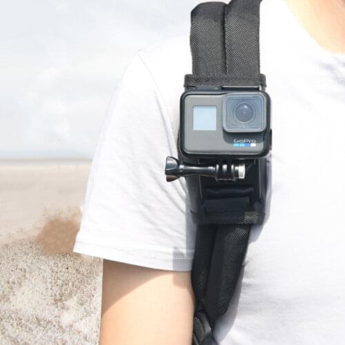360 Degree Rotation Quick Release Backpack Belt Button Mount Buckle Clip Adapter for Gopro Hero 8/7/6/5/4/3 Xiaoyi Action Camera