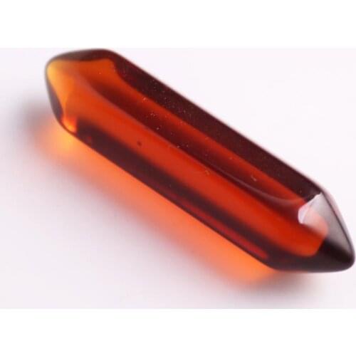 50pcs Natural Mixed Gem Stone Hexagonal Column Healing Pointed Reiki Chakra No Drilling Hole Bead for Earring Ring Jewelry Free