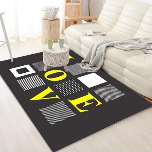 Artoon children room carpet Football bedroom livingroom crawl lovely bed baby rug climb kids room tapetes soft sofa carpet