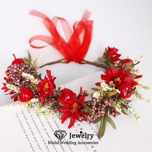 CC Wedding Headbands Women Accessories Bridal Tiaras and Crowns Engagement Hair Ornaments Bohemia Style Corolla Party Gift 58398