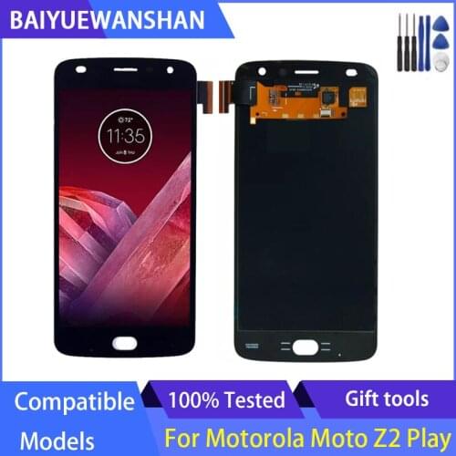 For Motorola Moto Z2 Play LCD XT1710-02 XT1710-06 XT1710 Display Touch Screen Replacement
