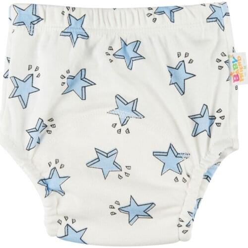 1 pcs Cotton Reusable Baby Training Pants Infant Shorts Underwear Cloth Diaper Nappies Baby 4 Layers Potty Training Panties