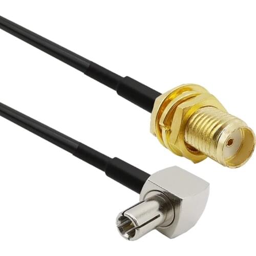 3/6/9 Meter SMA Female to TS9 Male for Huawei Verizon Jetpack AT&T Netgear Nighthawk USB Modems MiFi Hotspots