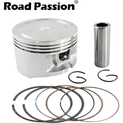 Aluminum Alloy STD +25 +50 +75 +100 69mm 69.5mm 69.25mm 69.75mm 70mm Piston YP 250 YP250 Motorcycle Piston & Ring Kit for Yamaha