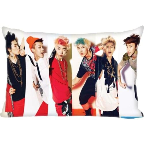 Kpop B.A.P Double Sided Rectangle Pillow Covers Bedding Comfortable Cushion/Good For Sofa/Home/Car High Quality Pillow Cases