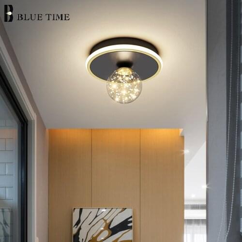 Black Modern Led Chandelier 110V 220V Ceiling mounted Chandleier Lighting for Living room Dining room Kitchen Bedroom Luminaires