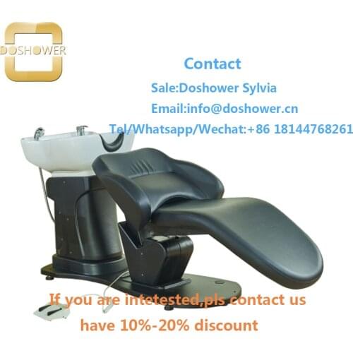 Beauty and barber salon furniture with set brush hair color for wash shampoo chair