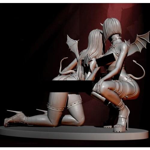 H75mm 1/24 Resin model kits figure colorless and self-assembled TD-2645