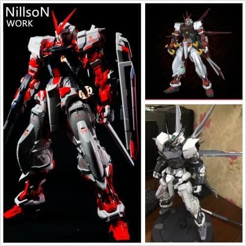 Nillson work model 1:60 PG MBF-02 ASTRAY Red Frame Gundam 1.0 / 2.0 flight unit model DN001