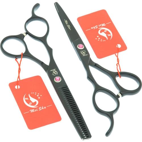 Meisha 5.5/6 inch Left Hand Hairdressing Scissors Professional Hair Scissors Set Barber Shears Salon Hair Beauty Tools A0050A