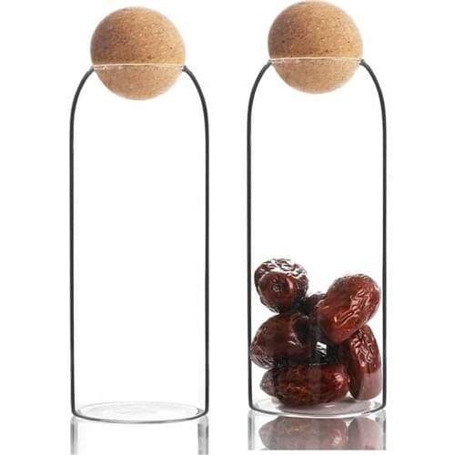 Perotti Romelu 1300 ML Borosilicate Glass Jar