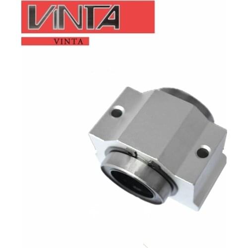 Short type Box-type slider Straight Motion ball bearing block SC8 10 12 16 20 25 30 35 40 50SUU(VUU) pillow linear Slide Bearing
